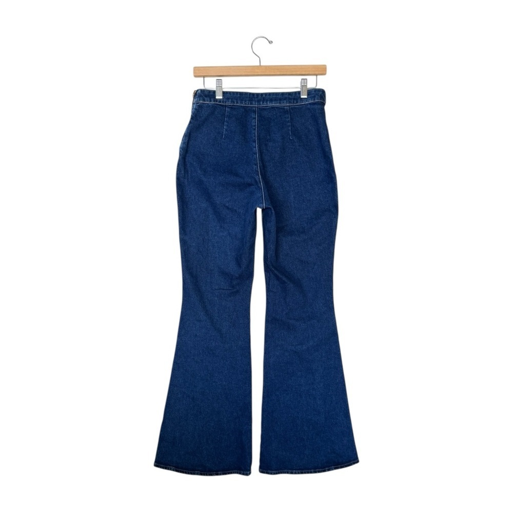 Stockholm Atelier & Other Stories Womens Flared Jeans Blue Sz EUR 40 Western - Picture 11 of 12